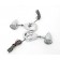 Bullet LED Blinkers RED with 41mm Front Legs Clamps
