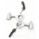 Bullet LED Blinkers RED with 41mm Front Legs Clamps