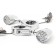 Bullet LED Blinkers RED with 41mm Front Legs Clamps
