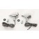 Chrome Bullet LED Blinkers Turn Signals Amber for Harley-Davidson