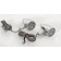 Chrome Bullet LED Blinkers Turn Signals Amber for Harley-Davidson