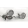 Chrome Bullet LED Blinkers Turn Signals Amber for Harley-Davidson