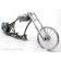 Pro-Street Euro Fat 300 Custom Rolling Chassis for Harley-Davidson Motors