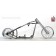 Fat Bobber 250 Custom Rolling Chassis for Harley Motors