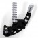 Black Billet Custom Forward Controls with Chrome Footpegs for Harley Big Twins 70-99 COOL RIBBED