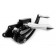 2" Extended Black Billet Forward Controls for Harley Big Twins 70-99 SPEAR