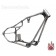 300 Rigid Drop-Seat Custom Frame for Sportster Motor