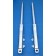 Chrome Billet 41mm 2" Over Stock Legs for Harley-Davidson Front End
