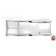 Chrome Front End Stock Length 3 Dgree Rake for Harley-Davidson Wide Glide