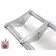 Chrome Billet Front End +4" Over Stock Length for Harley-Davidson Wide Glide