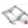 Chrome Front End Stock Length 3 Dgree Rake for Harley-Davidson Wide Glide