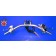 1-1/4" Fat Handlebars T-Bars 10" Rise with Hand Controls and Switches for Custom Harley