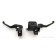 El Diablo 18" Black Ape Hangers 1-1/4" Diameter with Black Hand Controls and Switches for Harley-Davidson