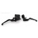 El Diablo 18" Black Ape Hangers 1-1/4" Diameter with Black Hand Controls and Switches for Harley-Davidson