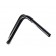 10" Black Ape Hangers 1-1/4" diameter with Hand Controls for Harley-Davidson