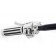 Black Handlebars X-Bars 7" Rise with Hand Controls, Switches and Grips for Harley