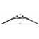 Black 1-1/4" Handlebars "T-Bars" 8" Rise with Hand Controls + Switches for Harley-Davidson