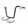 10" Black Ape Hangers 1-1/4" diameter with Hand Controls for Harley-Davidson