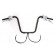 16" Black Ape Hangers 1-1/4" diameter with Hand Controls for Harley-Davidson