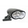 Dual "Wave" ET Custom Headlight Black for Harley-Davidson and Any Motorcycle