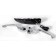 Chrome Billet Levers with Removable Clutch Lever Anti-theft for Harley 2008-Up Hand Controls