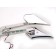 Chrome Mirrors for Harley with Built-In LED Turn Signals/Running Light