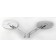 Chrome Billet Custom Oval Mirrors Set for Harley-Davidson Motorcycles