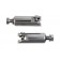 Chrome Billet Tribal Passenger Pegs (Torpedo) 2000-Up