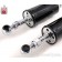 Adjustable Height Black Shocks Set for Harley-Davidson Softail 1986-99