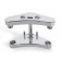 Chrome Billet 5 degree Rake Triple Trees for Harley-Davidson Wideglide
