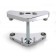 Chrome Billet 5 degree Rake Triple Trees for Harley-Davidson Wideglide