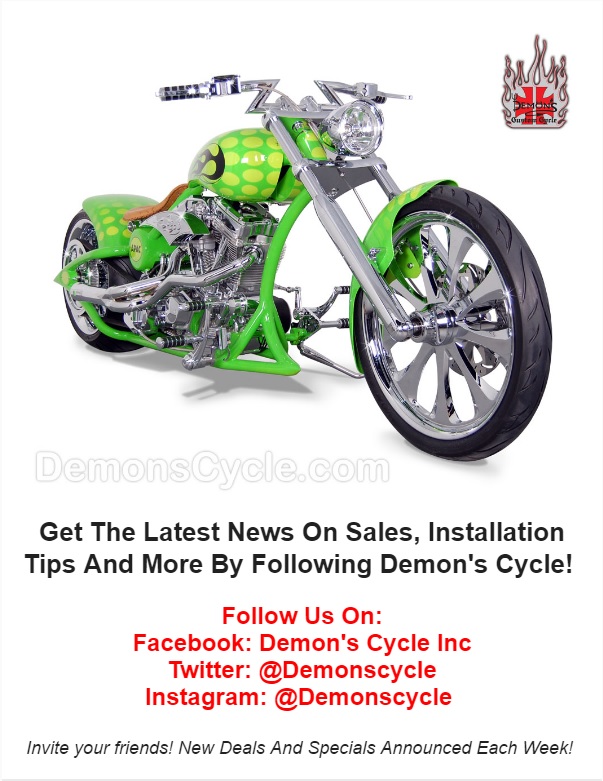 Demon's Cycle Follow Social Media